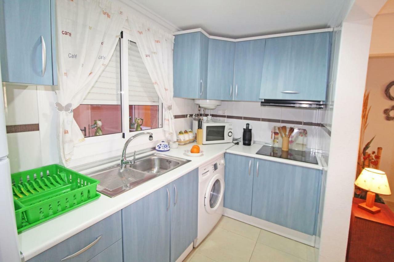 Bungalow Con Terraza, Piscina Y Vistas Al Mar Gran Alacant Ngoại thất bức ảnh