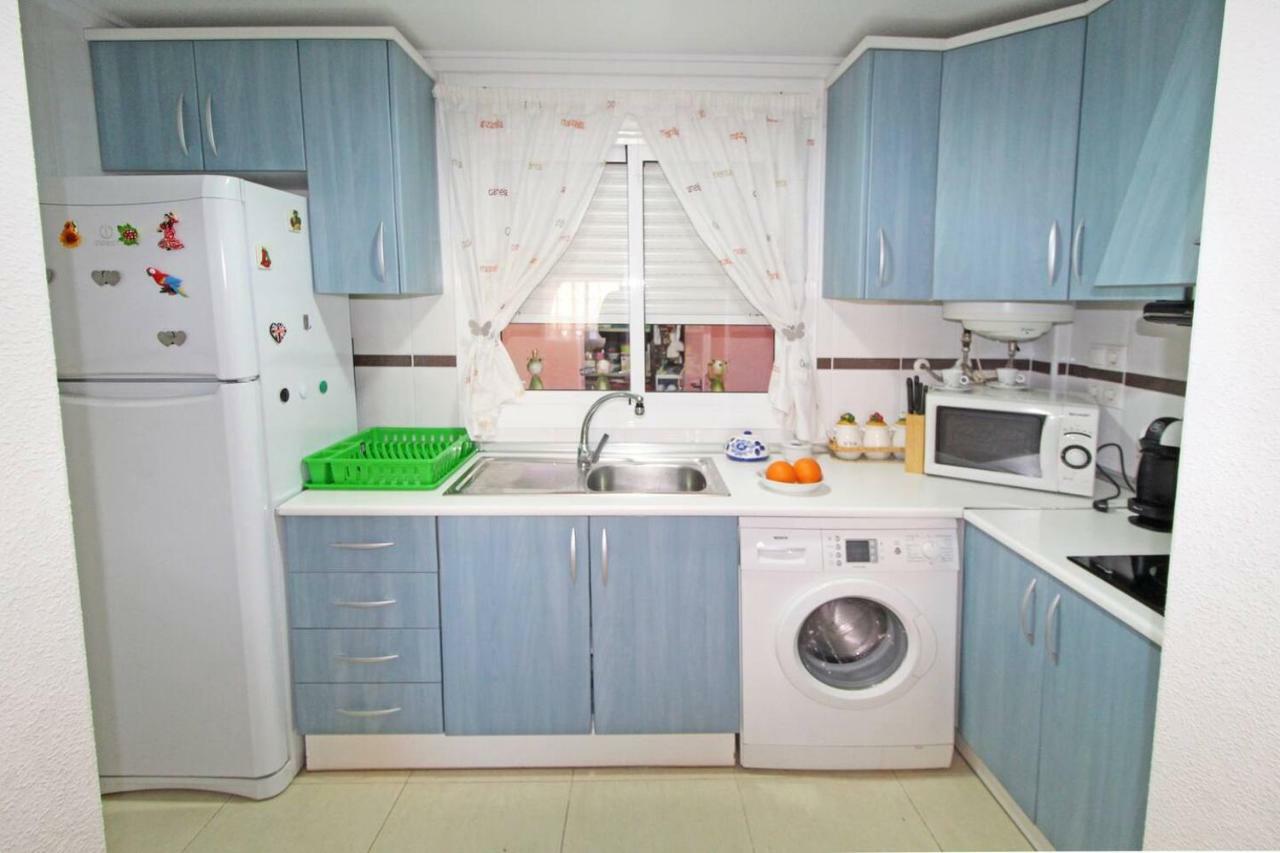 Bungalow Con Terraza, Piscina Y Vistas Al Mar Gran Alacant Ngoại thất bức ảnh