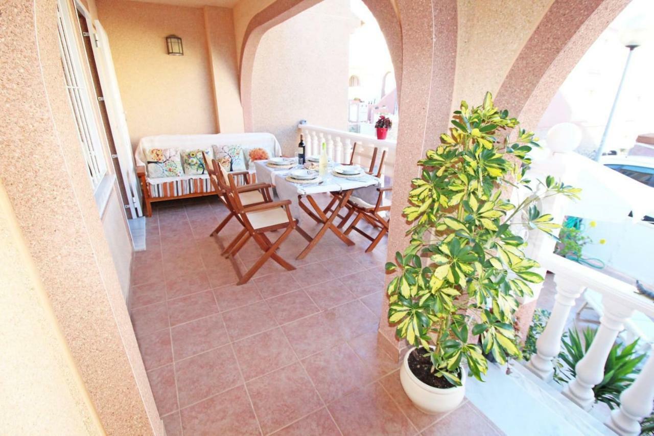 Bungalow Con Terraza, Piscina Y Vistas Al Mar Gran Alacant Ngoại thất bức ảnh
