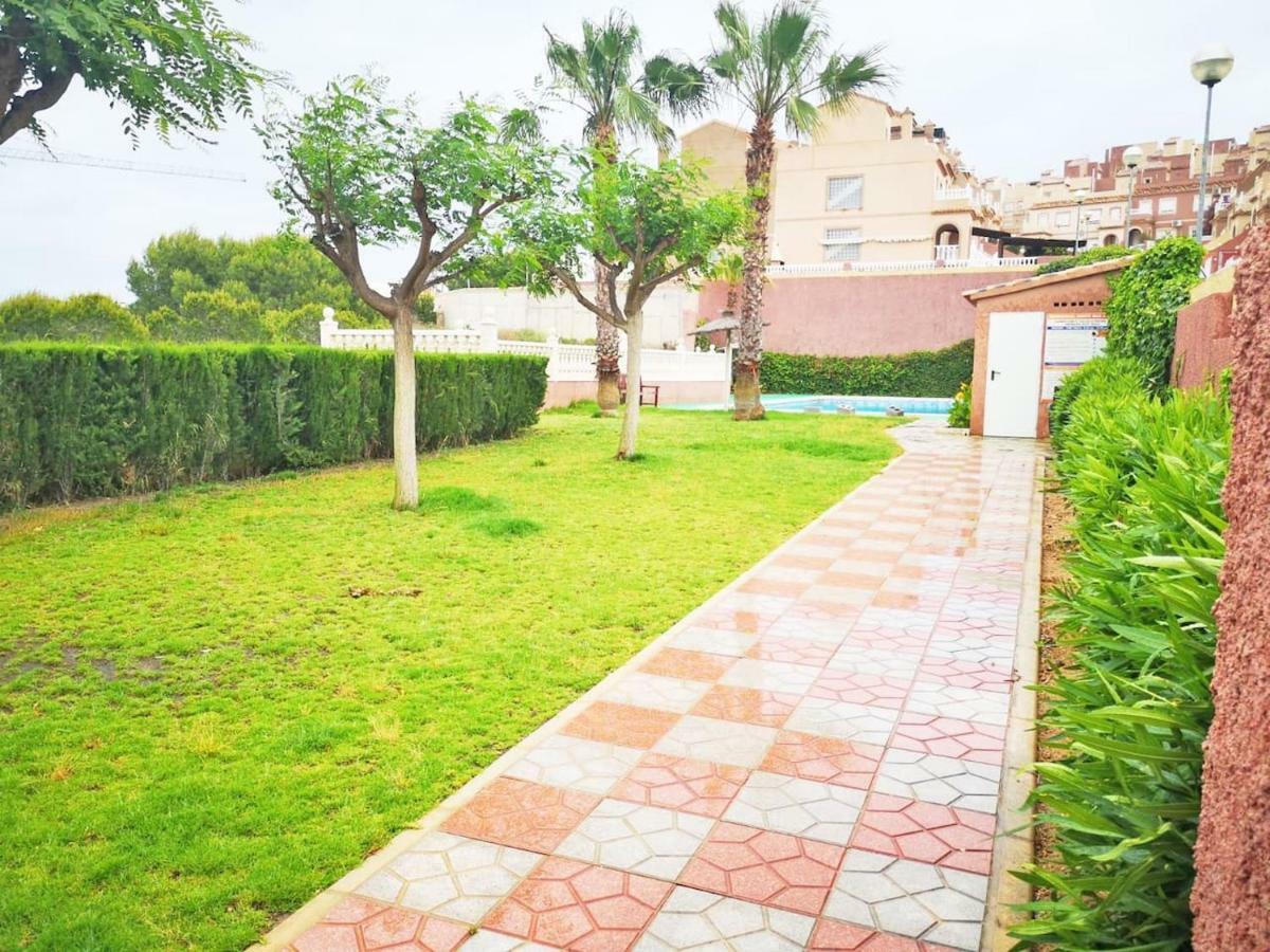 Bungalow Con Terraza, Piscina Y Vistas Al Mar Gran Alacant Ngoại thất bức ảnh