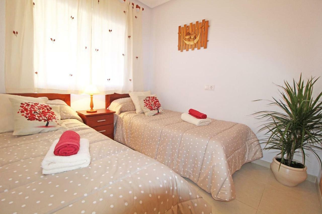 Bungalow Con Terraza, Piscina Y Vistas Al Mar Gran Alacant Ngoại thất bức ảnh