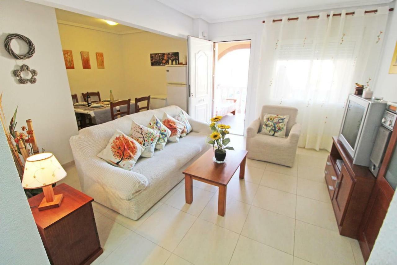 Bungalow Con Terraza, Piscina Y Vistas Al Mar Gran Alacant Ngoại thất bức ảnh