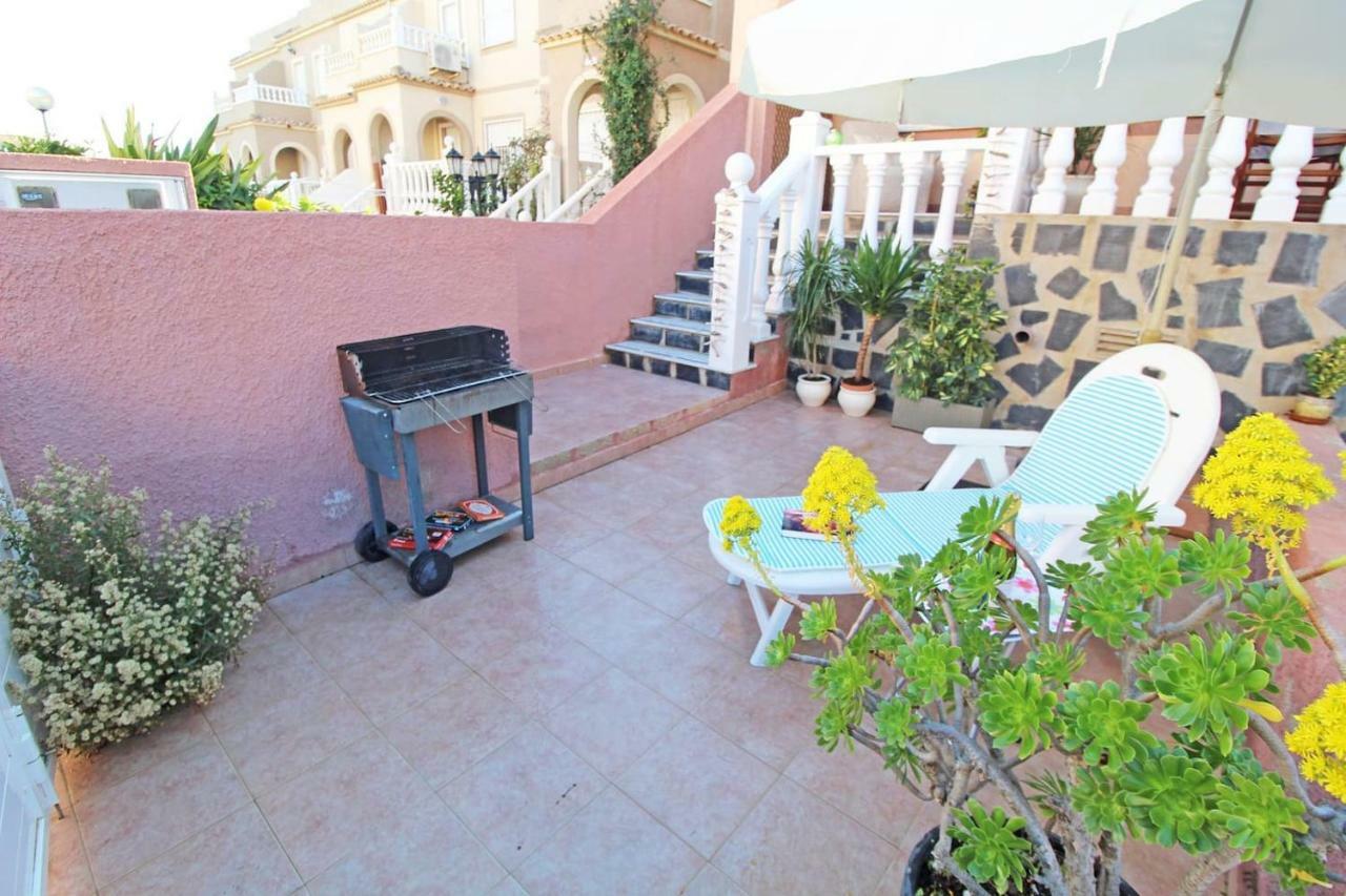 Bungalow Con Terraza, Piscina Y Vistas Al Mar Gran Alacant Ngoại thất bức ảnh