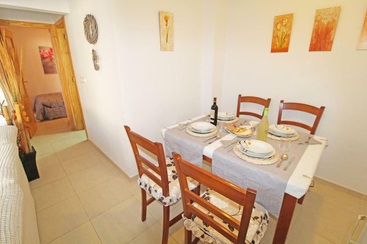 Bungalow Con Terraza, Piscina Y Vistas Al Mar Gran Alacant Ngoại thất bức ảnh